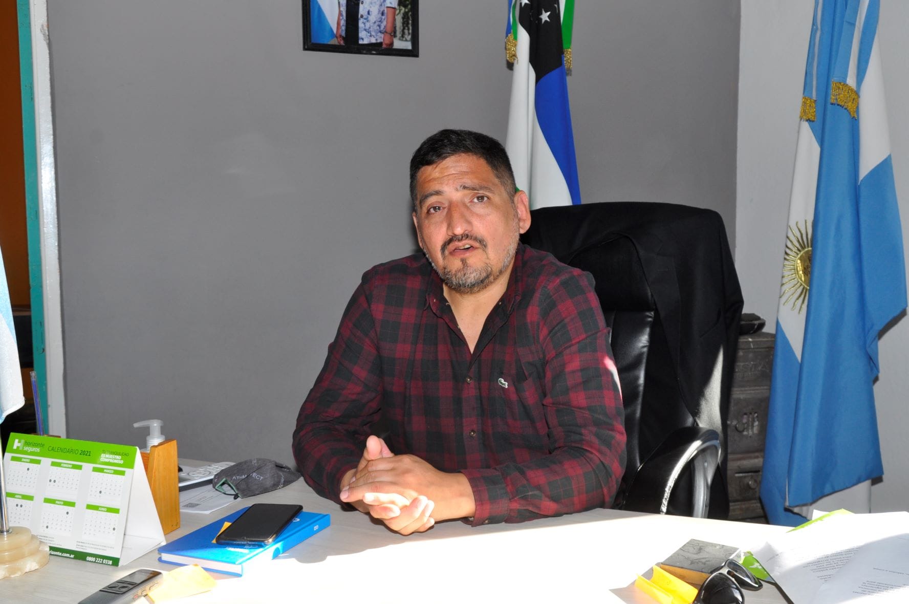 El intendente Nelson Quinteros impulsa la reforma de la Carta Orgánica en Ramos Mexía. Archivo