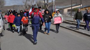 Así es la caminata de 800 km de Rodrigo rumbo a la cuna de Ceferino con un mensaje de paz