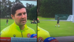 Furor en Twitter por un video actual en el que “aparece” Diego Maradona corriendo