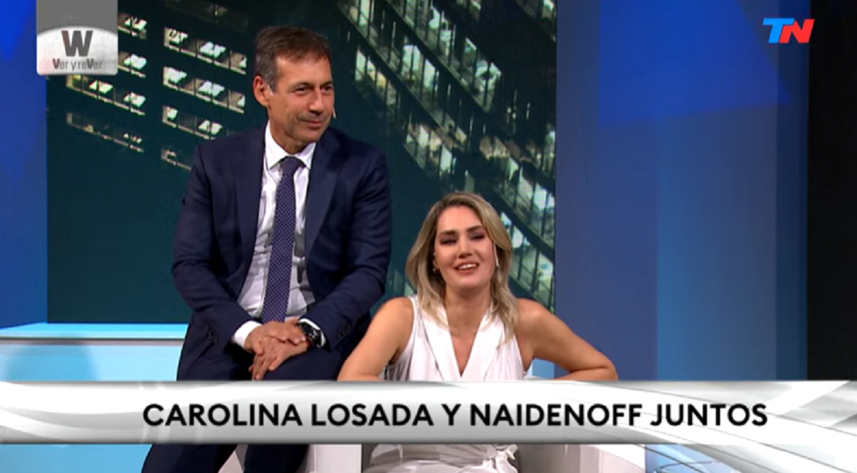 Luis Naidenoff y Carolina Losada anunciaron que se van a casar. 
