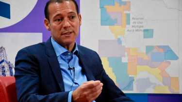 Omar Gutiérrez remarcó que la inversión llegará a Vaca Muerta "por los consensos entre los distintos actores de la industria. Foto: Matías Subat.