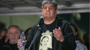 Pablo Moyano en la protesta del CGT: «Alberto, poné lo que tenés que poner»