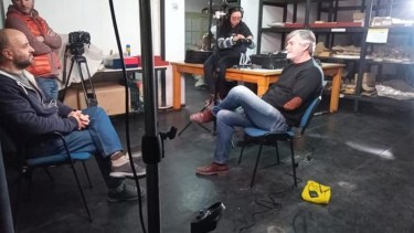 El paleontólogo Rodolfo Coria formará parte del documental (Foto: gentileza)