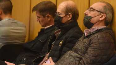 Caffaratti, Mastandrea y Mascaró. Los fiscales aseguraron que cobraron en forma ilegal 31,6; 17,6 y 14 millones, respectivamente. (Foto: Juan Thomes)