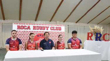 El Roca RC presentó nueva indumentaria y también proyectos