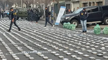 Golpe al narcotráfico: incautaron más de1.600 kilos de cocaína en Rosario. 