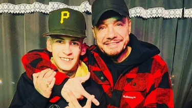 Marcelo Tinelli y L-Gante compartieron un asado. 