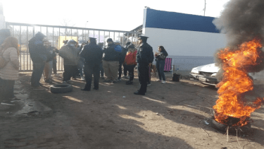 Vecinos autoconvocados de Centenario exigen terrenos. Foto: gentileza