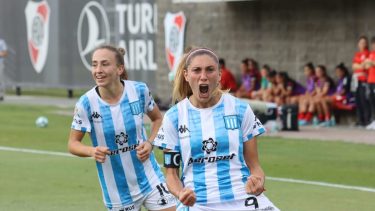 Rocío Bueno metió 31 goles en 35 partidos en Racing.