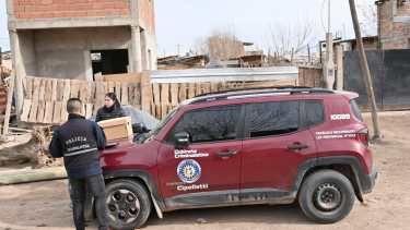 El hecho generó mucha conmoción entre los habitantes del asentamiento de Cipolletti. Foto Archivo: Flor Salto. 
