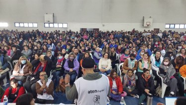 Esta mañana, ATEN capital llamó a jornada unificada y asamblea. (Prensa del sindicato).-