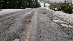 Enojo por el deplorable estado de la Ruta 40 entre El Bolsón y Bariloche