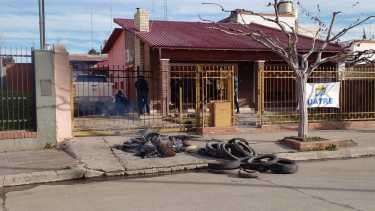 El grupo de rurales resistió el secuestro del vehículo por parte de Gendarmería Nacional. (foto: gentileza)