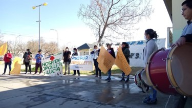 El reclamo en salud se sostiene hace semanas en la provincia. Foto Archivo.
