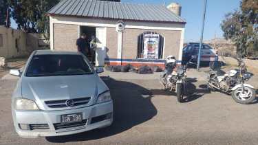 El vehículo era conducido por un joven de 23 años radicado en Allen. Foto gentileza