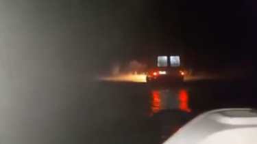 Habitantes del paraje Naupa Huen, piden un acceso libre. Foto: Captura video