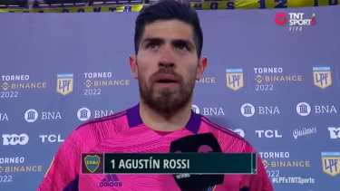 Agustín Rossi nuevamente figura de Boca. Foto: Captura video
