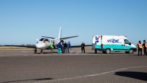 Avión sanitario de Río Negro: arribó la docente de Viedma que había sufrido un derrame cerebral en Bolivia