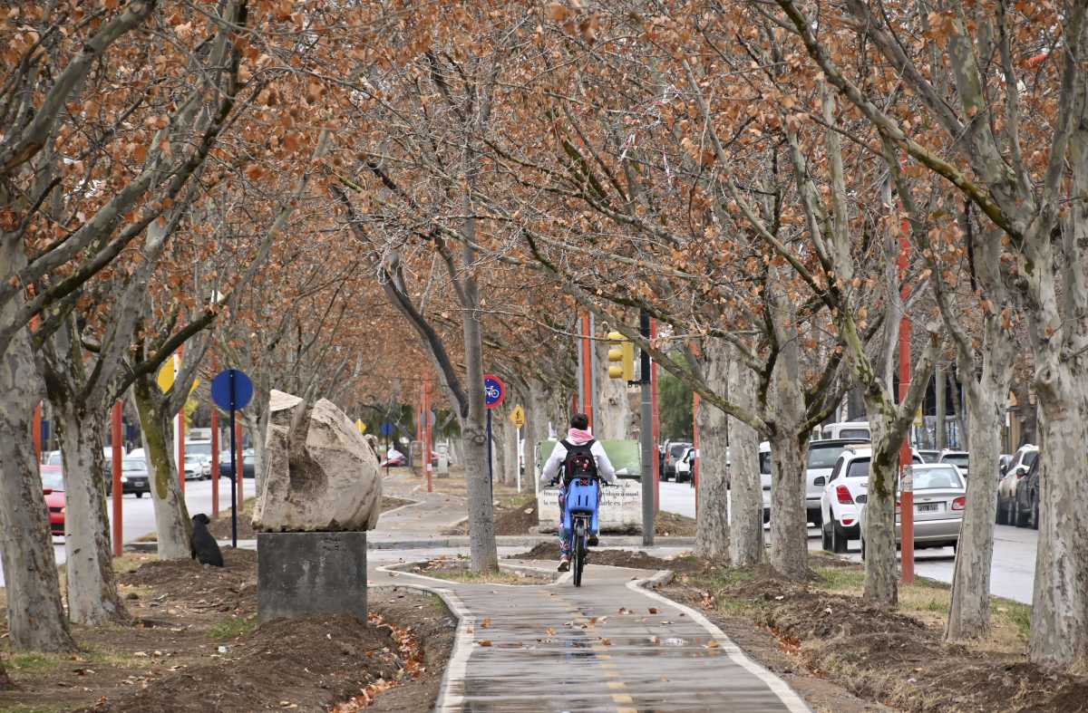 Aseguran que el circuito de la ciclovía se puede usar tanto para caminar como para andar en bicicleta. Foto: Flor Salto.