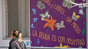 Las cifras en Neuquén sobre violencia de género. (Foto: archivo Florencia Salto).