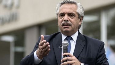 El presidente Alberto Fernández