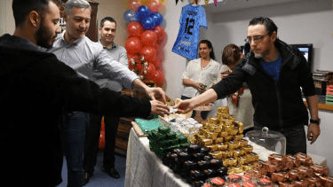 "El mejor alfajor del mundo" es de mousse de chocolate de licor y marplatense.