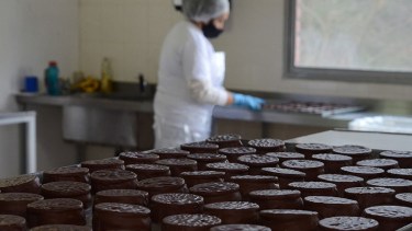 La fábrica de Bariloche La Península logró insertar sus alfajores artesanales en Canadá. Foto: Gentileza