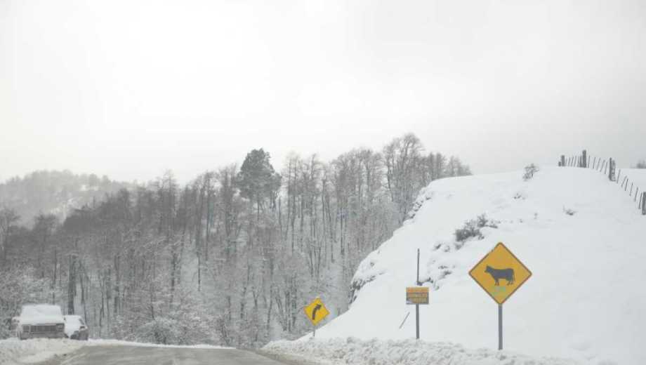 Algunas rutas podrían tener presencia de hielo este fin de semana. Foto: archivo (Patricio Rodríguez)