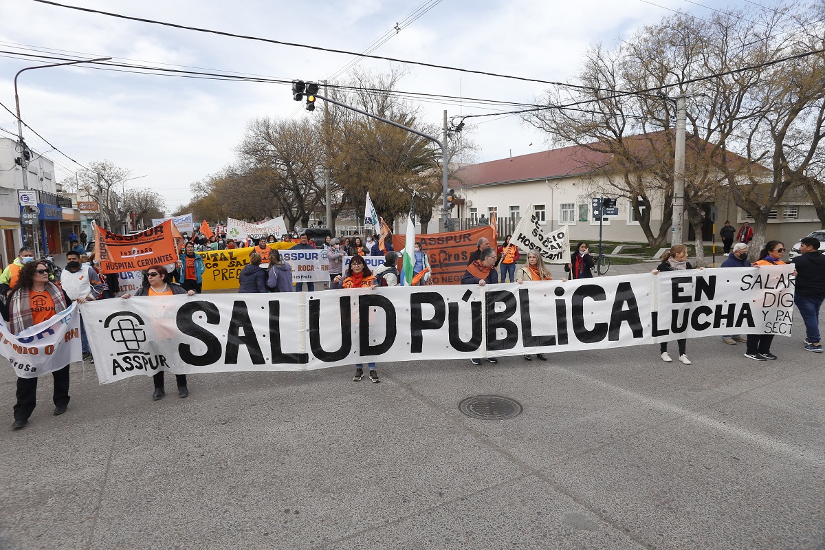 El paro de Asspur para este jueves coincidirá con el primer día de paro que convocaron ATE y la CTA.  Foto Archivo: Marcelo Ochoa.