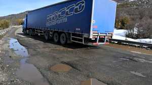 Vialidad Nacional promete una rápida recuperación de la ruta 40 entre Bariloche y El Bolsón