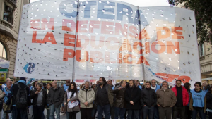 Paro docente en todo el país en rechazo de la «criminalización de la protesta social»