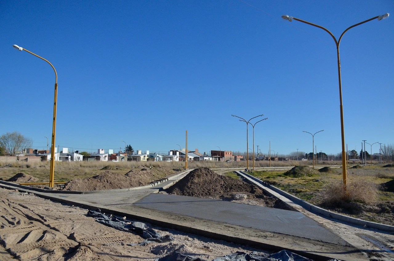 Finalmente se comenzará con la construcción del nexo cloacal para el sector suroeste de Regina. (Foto Néstor Salas)