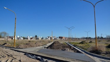 Finalmente se comenzará con la construcción del nexo cloacal para el sector suroeste de Regina. (Foto Néstor Salas)
