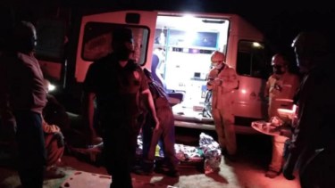 El retiro del cuerpo de la estudiante rosarino en la base del cerro. 