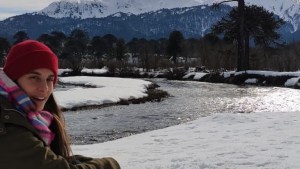 El sueño de vivir en la Patagonia: así es el primer invierno de Ariadna en Villa Pehuenia Moquehue