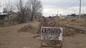 Empezaron los trabajos de mantenimiento de calles en barrio Ceferino de Godoy