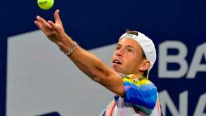 Schwartzman sigue lejos de su nivel y sumó otra eliminación