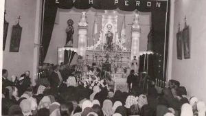 Neuquén también tuvo un funeral de Eva Perón