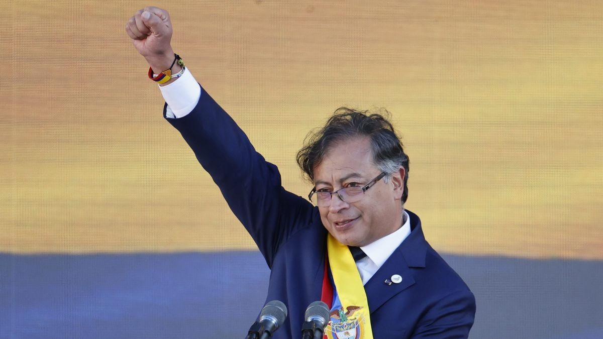 Gustavo Petro, nuevo presidente de Colombia tiene el desafío histórico de pacificar su país. 