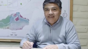 Raúl Hermosilla (JSRN) está al frente del Ejecutivo Municipal de Comallo desde el 2011. Foto: José Mellado.