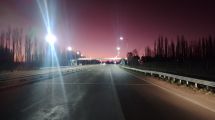 Imagen de Mejoran el sistema de iluminación en la Ruta 22 en Chichinales