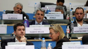 María Eugenia Martini preside el bloque Frente de Todos. Foto: Marcelo Ochoa