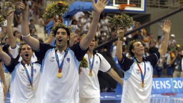 El seleccionado de básquet obtuvo la medalla de oro en los Juegos Olímpicos 2004.