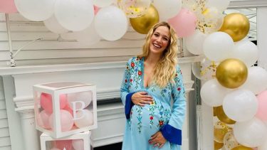 Hace pocos días atrás, Luisana Lopilato fue la estrella del baby shower que le organizaron sus amistades.-