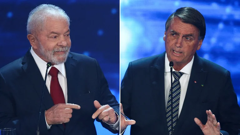 El tenso debate entre Bolsonaro y Lula subió el voltaje de la campaña ...