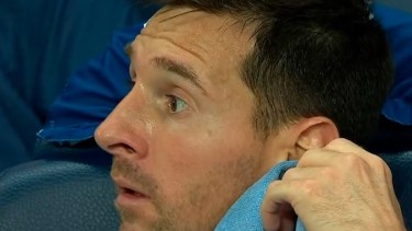 Lionel Messi y su gesto al ser reemplazado en el partido contra Monaco. 