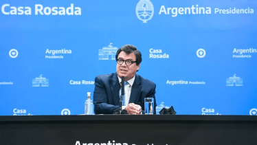 Claudio Moroni, ministro de Trabajo. 