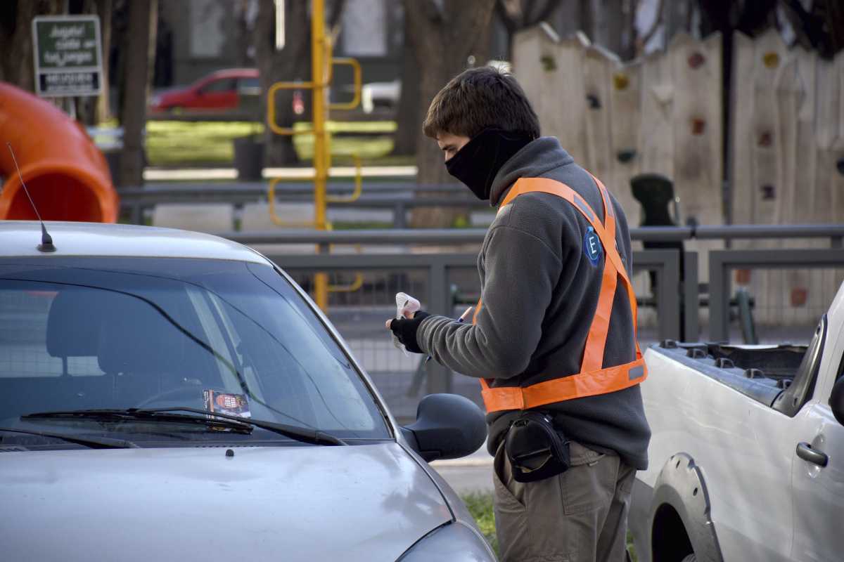Alertan estafas con una página falsa del sistema de estacionamiento medido en Neuquén. (foto: archivo)