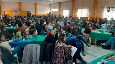 El Congreso ya terminó, con rechazo y paros por cuatro días. Foto Gentileza