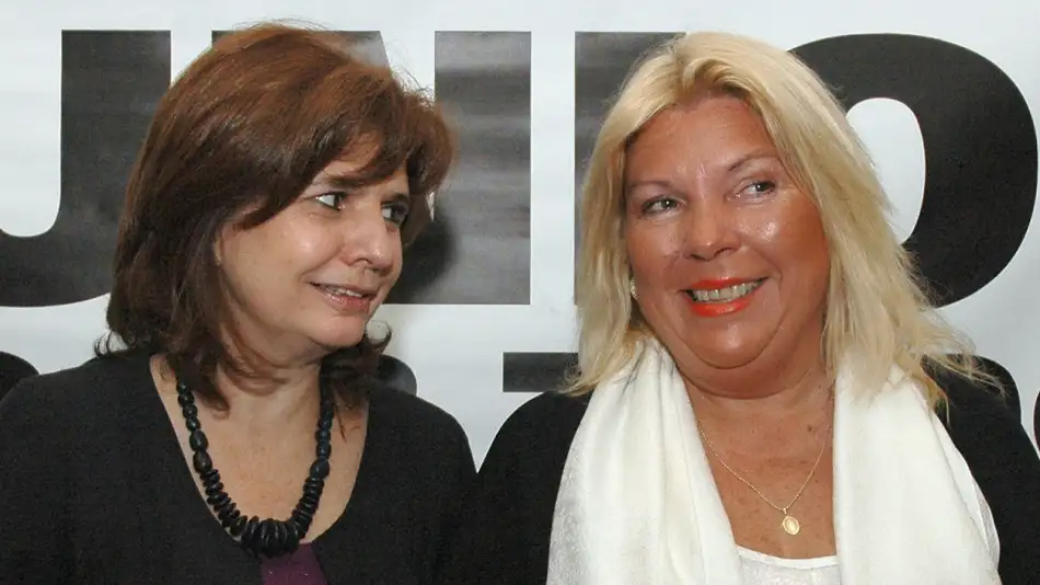 Patricia Bullrich y Elisa Carrió tensan la interna en Juntos por el Cambio. Foto archivo. 